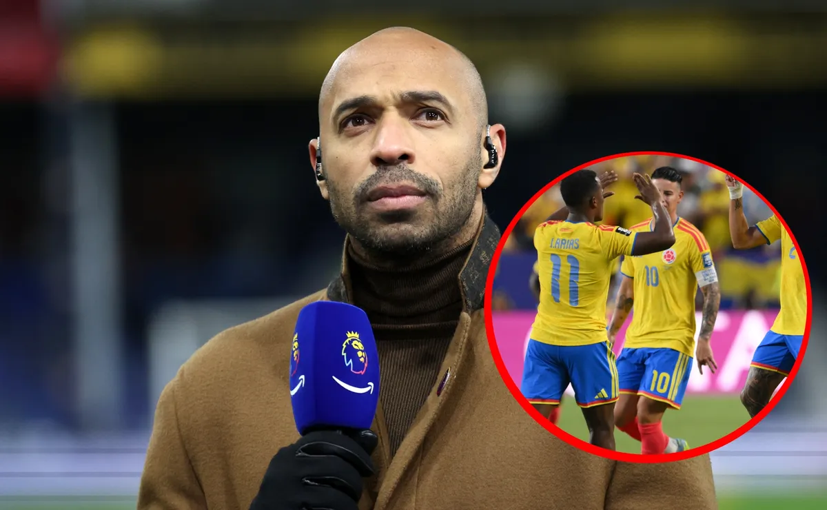 Thierry Henry le pone sorpresivo apodo a la Selección Colombia tras la clasificación en el Mundial