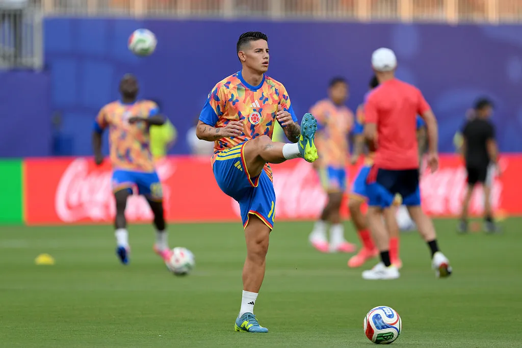 James Rodríguez era una de las dudas de Colombia.
