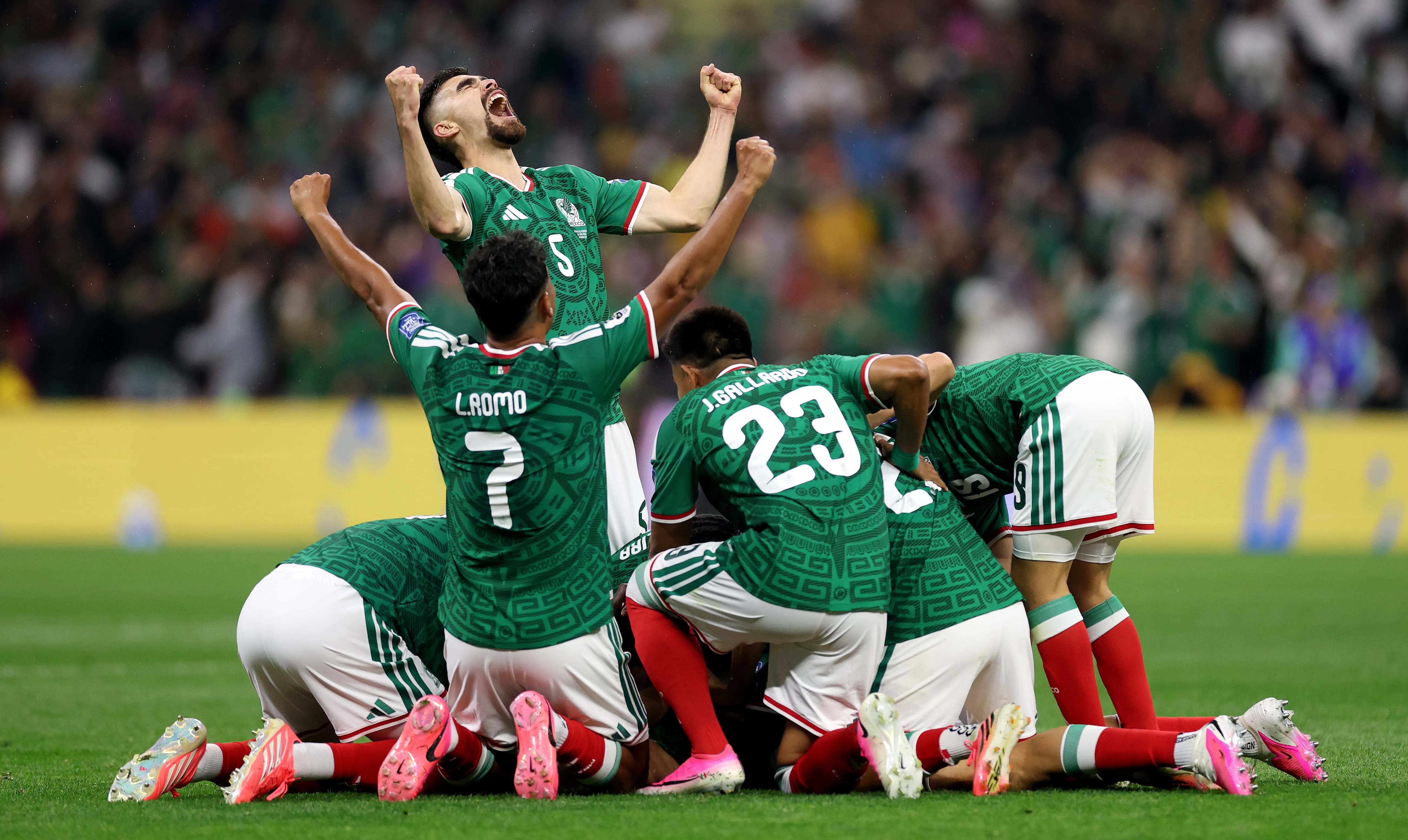 México ganó contra Ecuador en los 16vos de final.