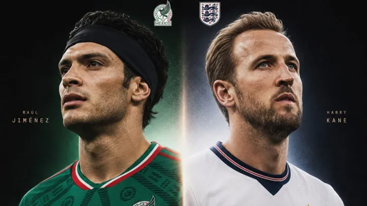 México vs. Inglaterra por el Mundial 2026.