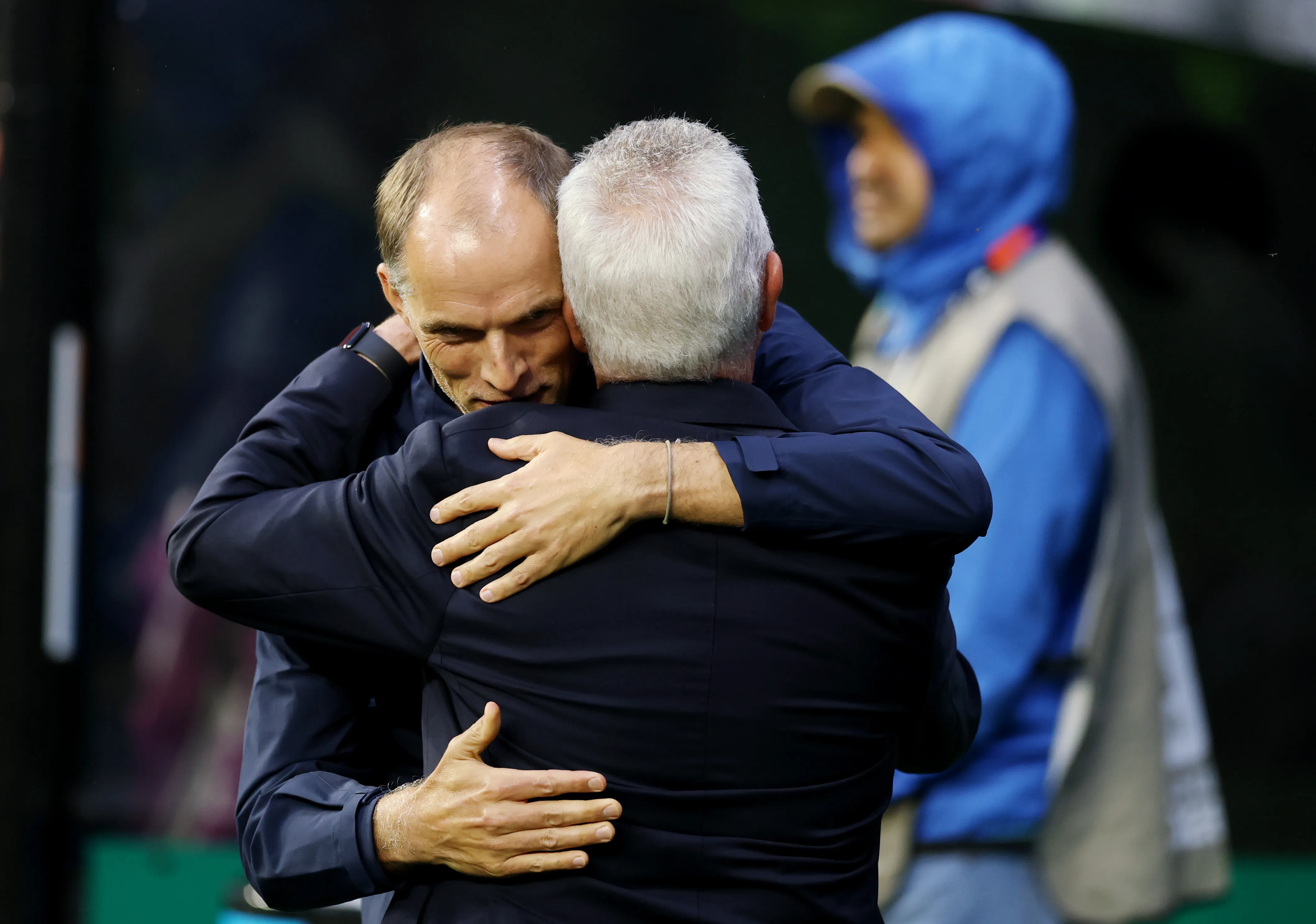 Tuchel y Javier Aguirre, foto Getty.