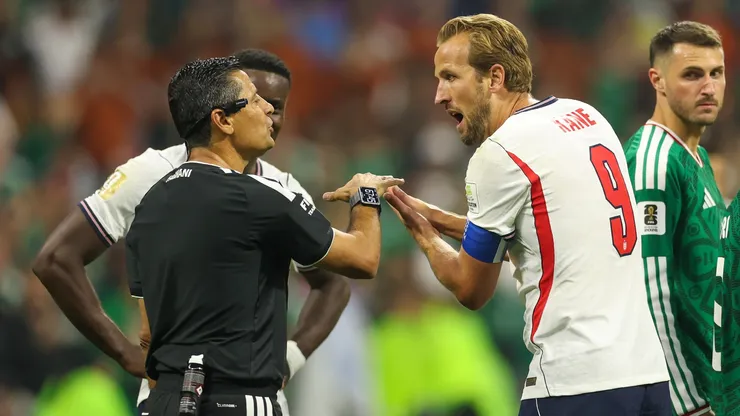 Harry Kane, muy crítico con el arbitraje vs. México.