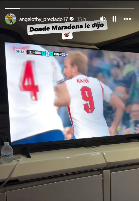 Ángelo Preciado en su IG. (Foto: Captura de Pantalla)