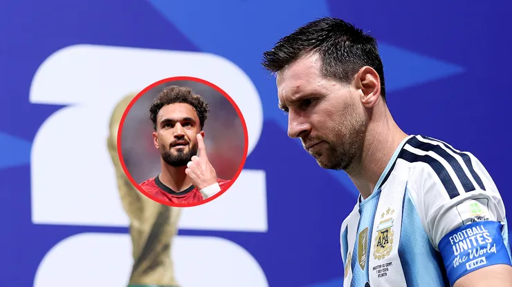 Mostafa Ziko y Messi se enfrentaron en el Mundial 2026.