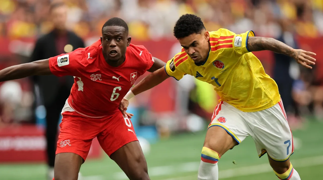 Denis Zakaria y Luis Díaz en el Mundial 2026. (Foto: Getty Images)