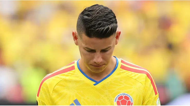 James Rodríguez jugó su último Mundial con Colombia.