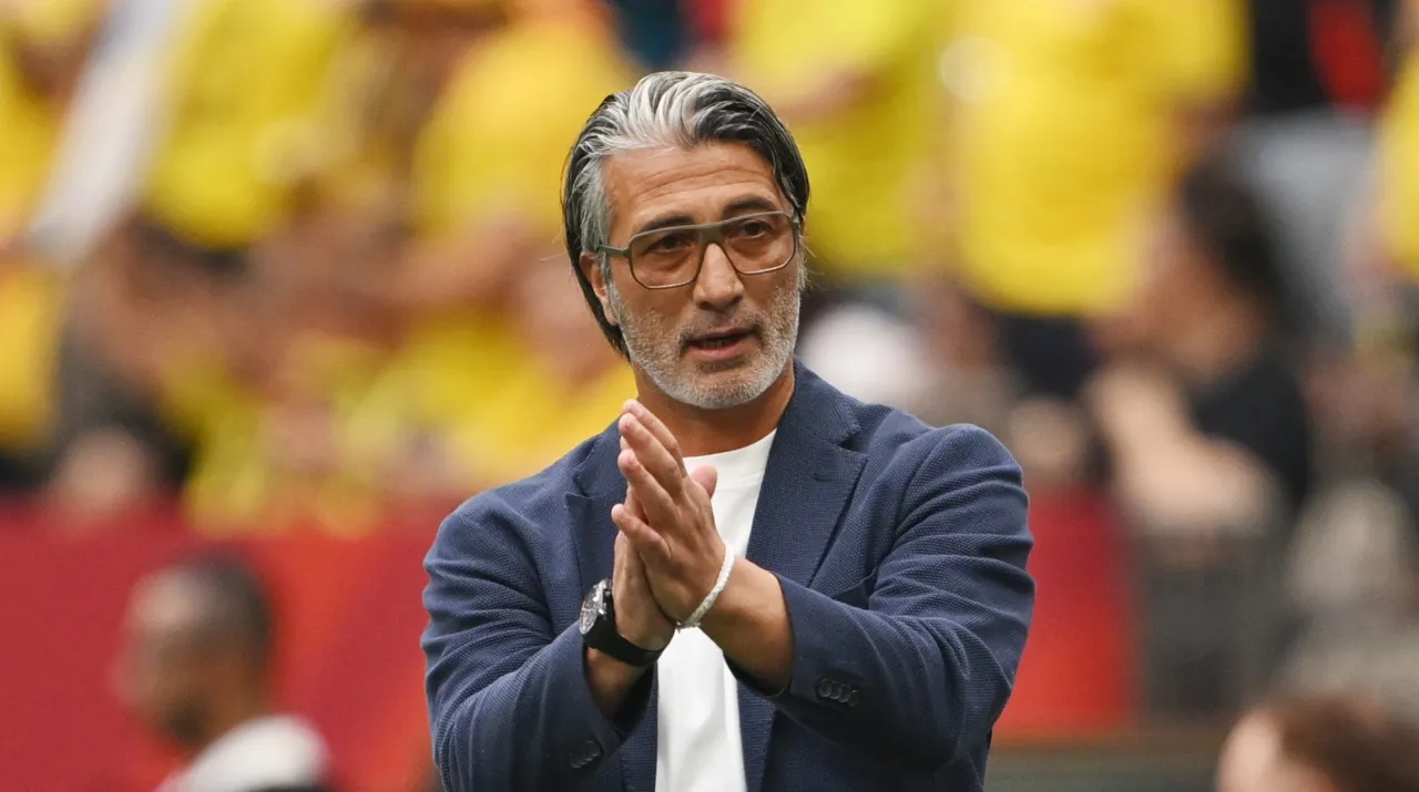 Murat Yakin en Colombia vs. Suiza. (Foto: Getty Images)