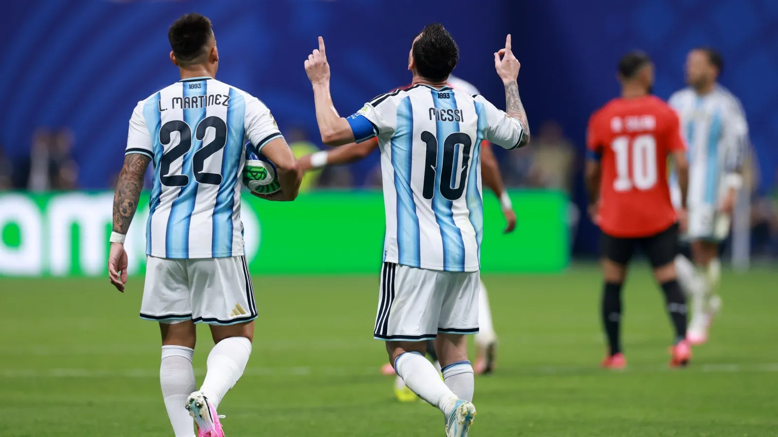 Messi, en su último Mundial según Lautaro Mártinez: GETTY