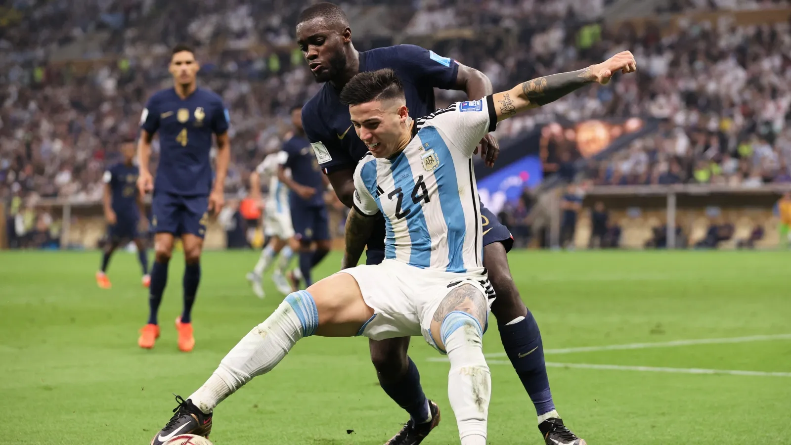 Francia y Argentina, a 4 partidos de verse en la final del Mundial: GETTY