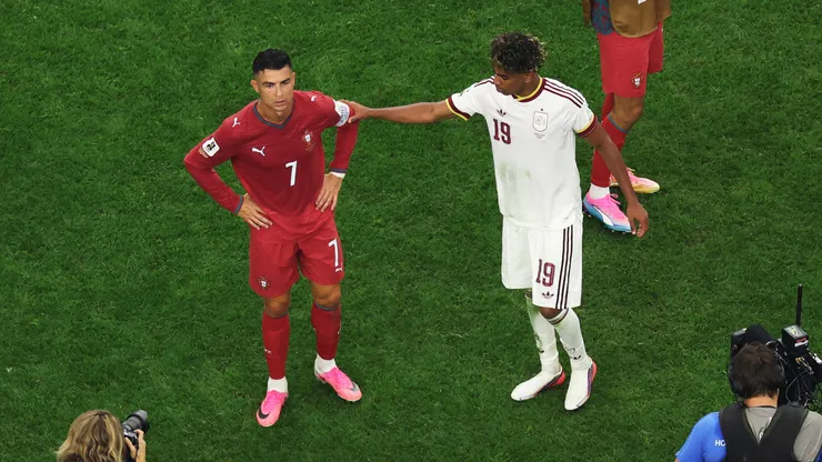 La España de Lamine Yamal, gran candidata, eliminó a CR7 y su Portugal.