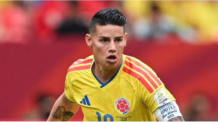 James Rodríguez contra Suiza en el Mundial 2026.
