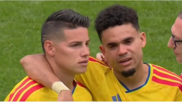 James Rodríguez y Luis Díaz en el Mundial.