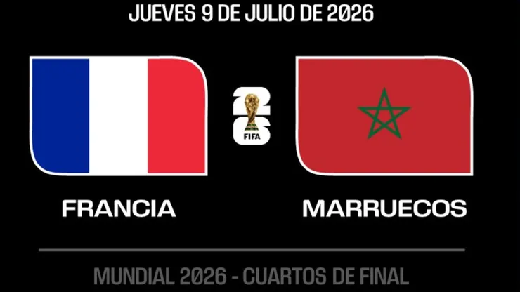Francia y Marruecos abren los cuartos de final este jueves en Boston.