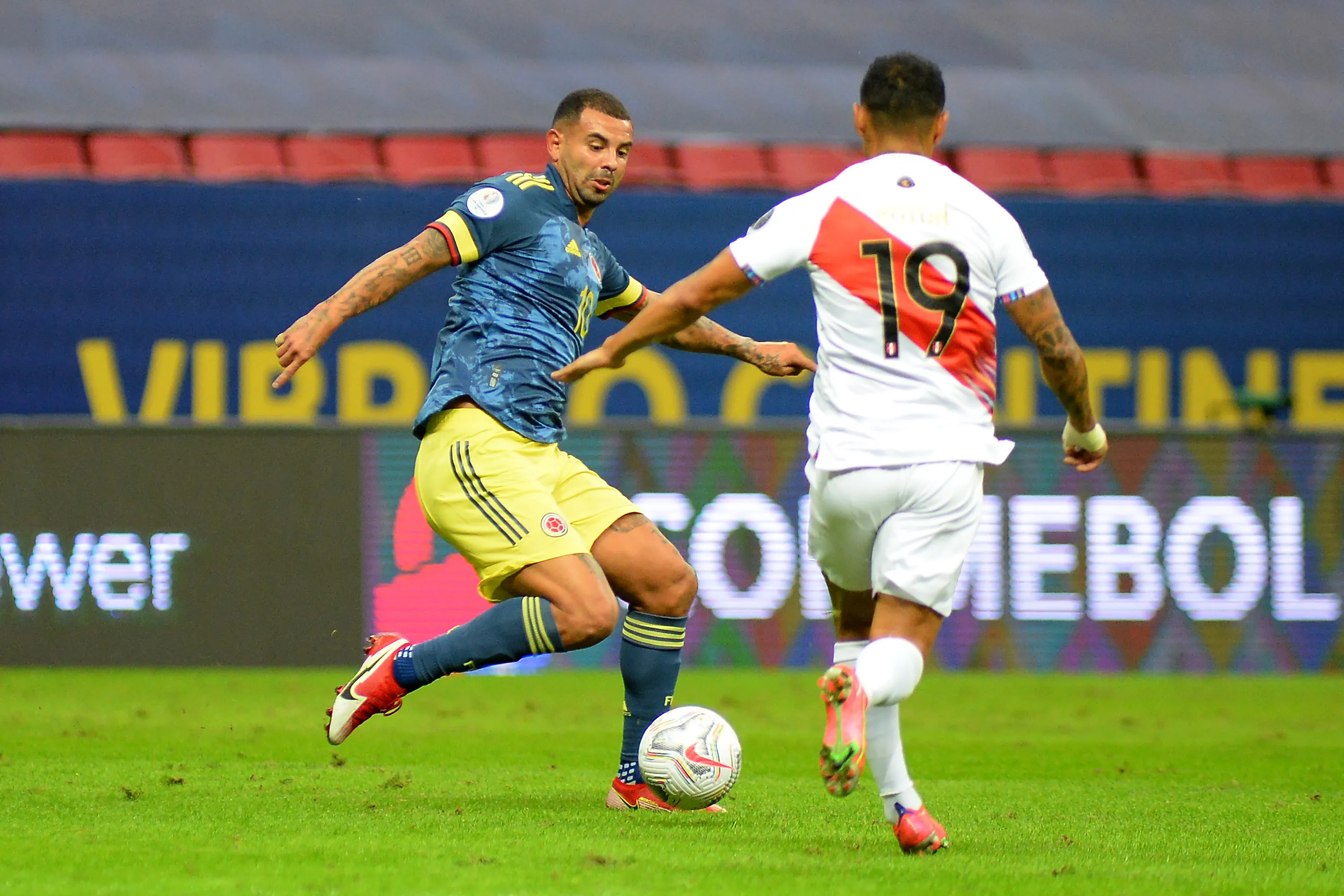 Edwin Cardona fue convocado por Colombia hasta el 2021. Foto: Getty.