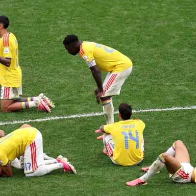 La primera despedida de la Selección Colombia tras la eliminación del Mundial