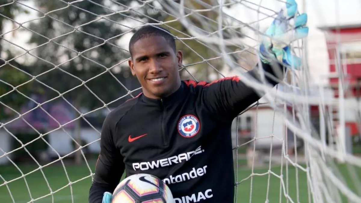 Omar Carabalí – Arquero de Chile.