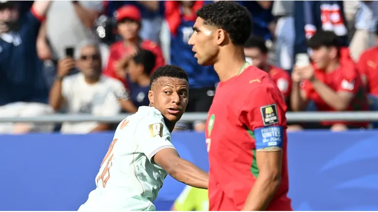 Kylian Mbappé y Achraf Hakimi en el Mundial 2026.