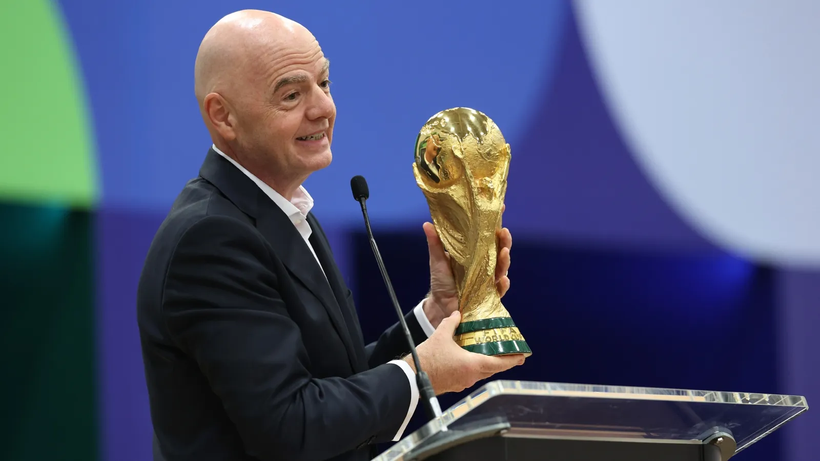 Infantino estaría a favor de una final en Marruecos: GETTY