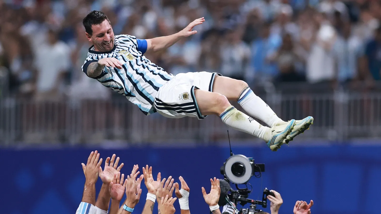 Messi ya supera su mejor actuación en Mundiales: GETTY