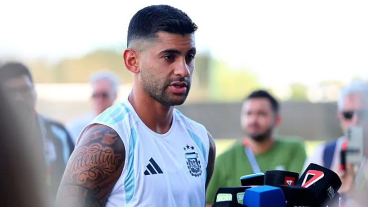 Cristian Romero, defensa de Argentina.