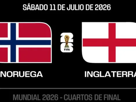 Dónde ver EN VIVO Noruega vs. Inglaterra en el Mundial 2026: TV y streaming