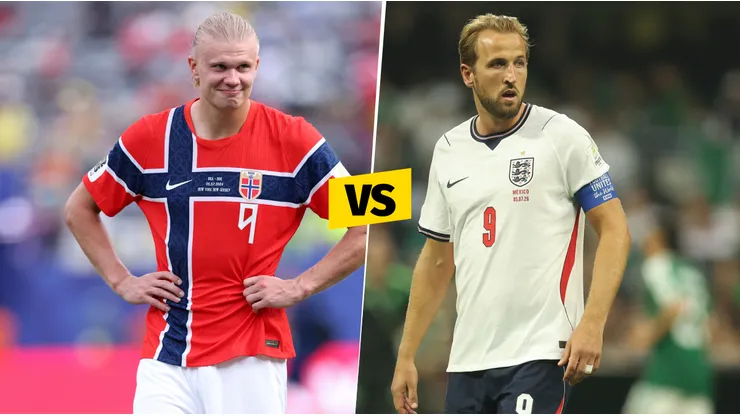 Las alineaciones de Noruega vs Inglaterra