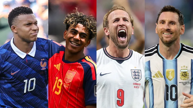 Francia, España, Inglaterra y Argentina: uno se llevará la copa.