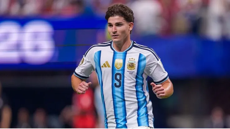Julián Álvarez, delantero argentino.