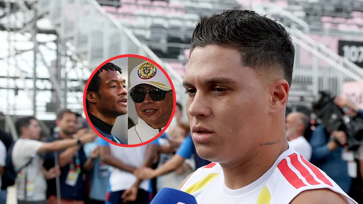 Juan Guillermo Cuadrado Gustavo Petro y Juanfer Quintero.