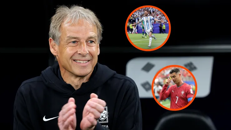 Klinsmann elogió a Messi y criticó a CR7.