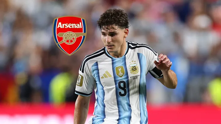 Arsenal marcó el límite de la operación Julián Alvarez
