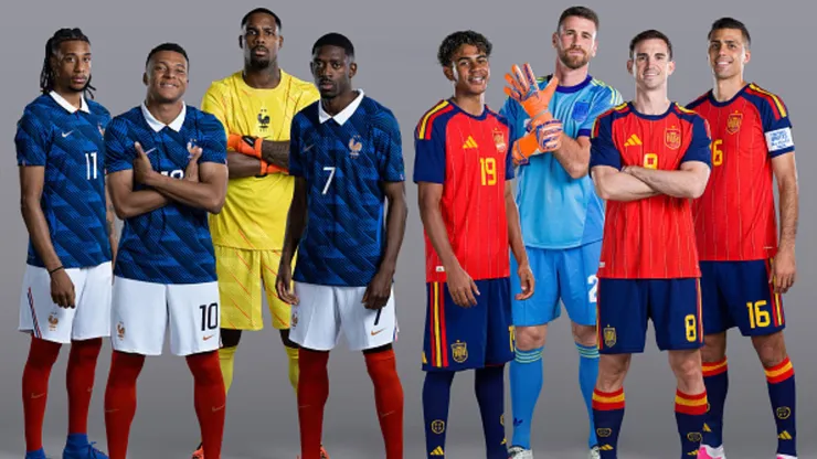 Francia vs. España por el Mundial 2026.