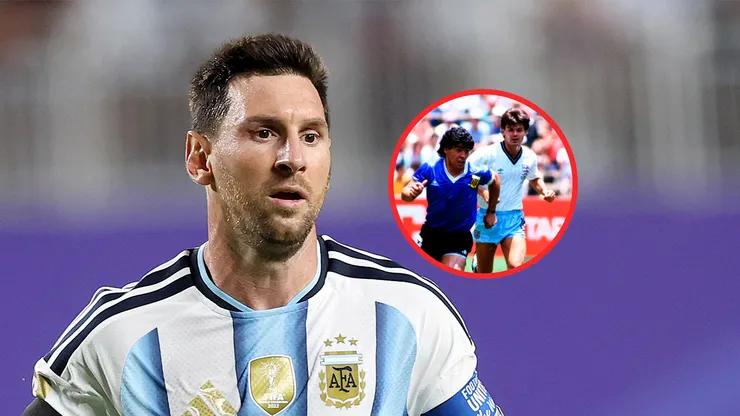 Messi habló del gol de Diego Maradona a Inglaterra.