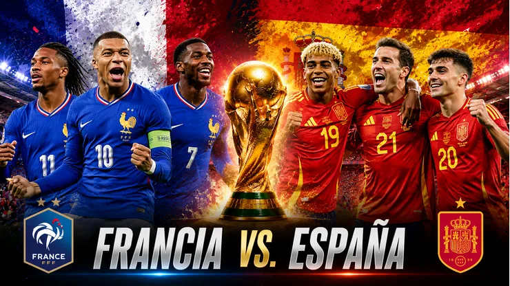 Francia y España, cara a cara por las semifinales del Mundial 2026.