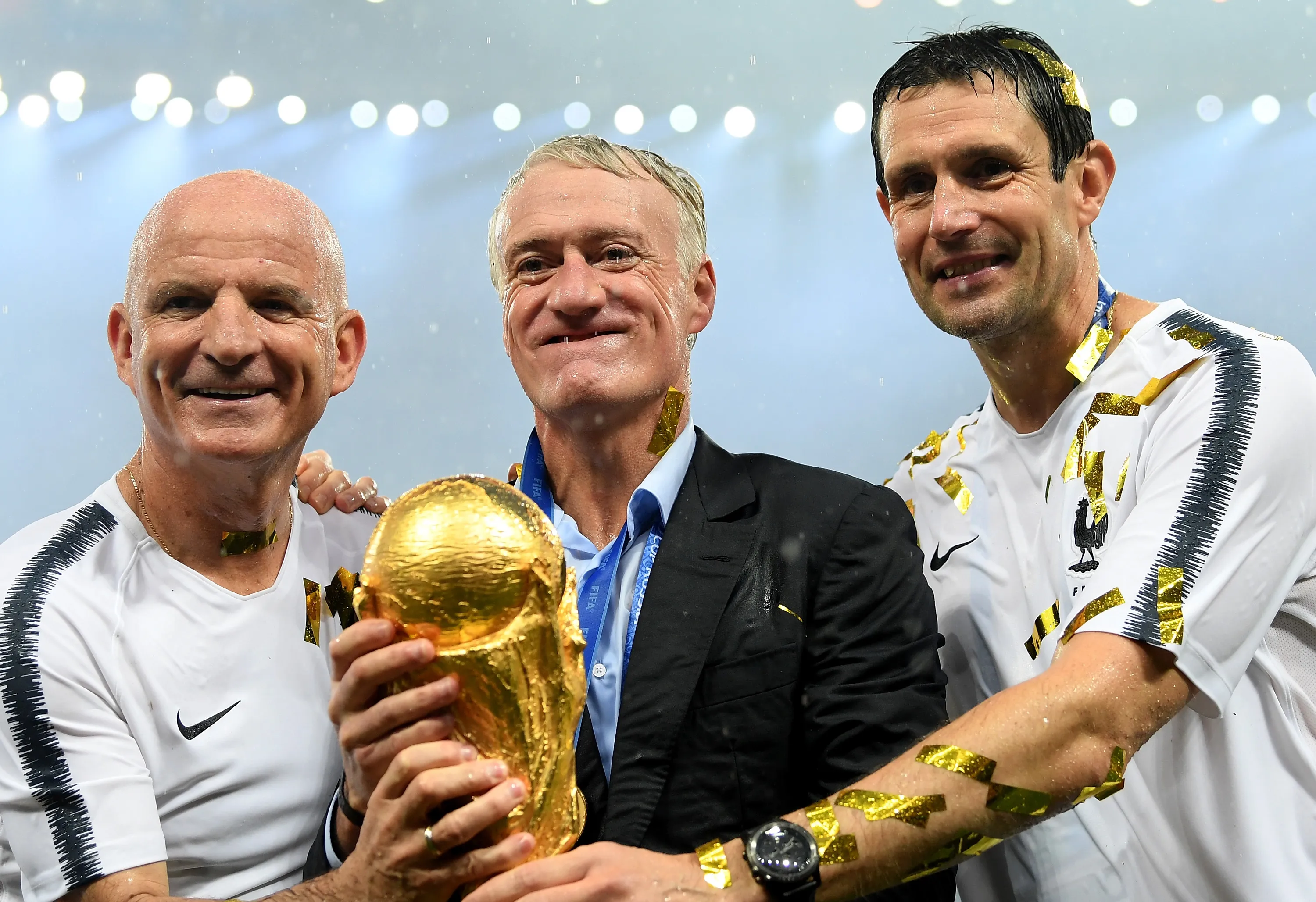 Didier Deschamps fue campeón del Mundo 2018.