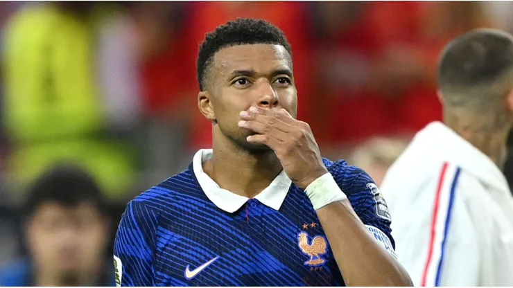 Kylian Mbappé tras la derrota de Francia en semifinal del Mundial.