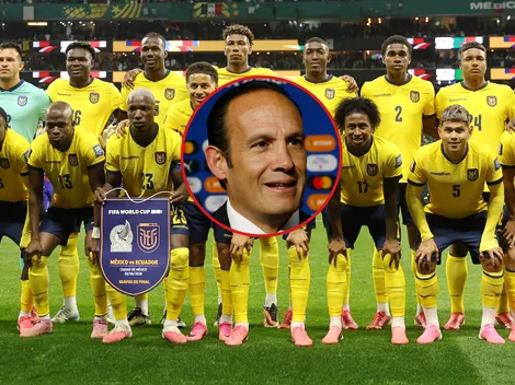Francisco Egas, presidente de la FEF, cuestiona a los jugadores de la Selección de Ecuador: "Quedamos cortos..."