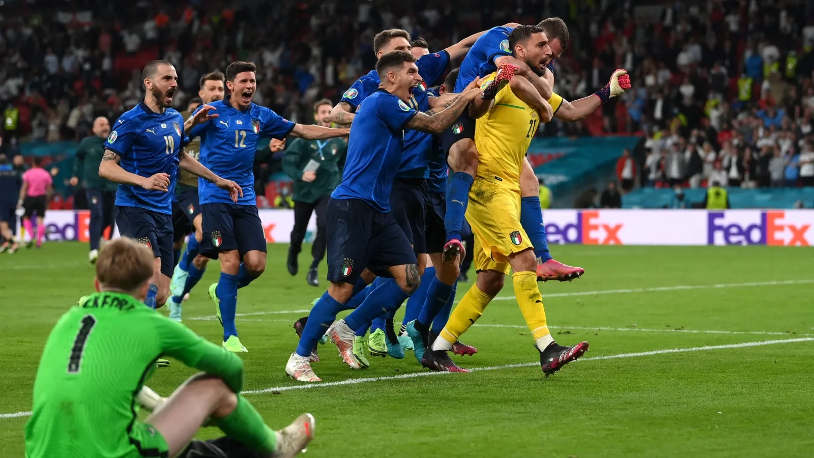 Italia, última selección de UEFA con 37 partidos de invicto: GETTY