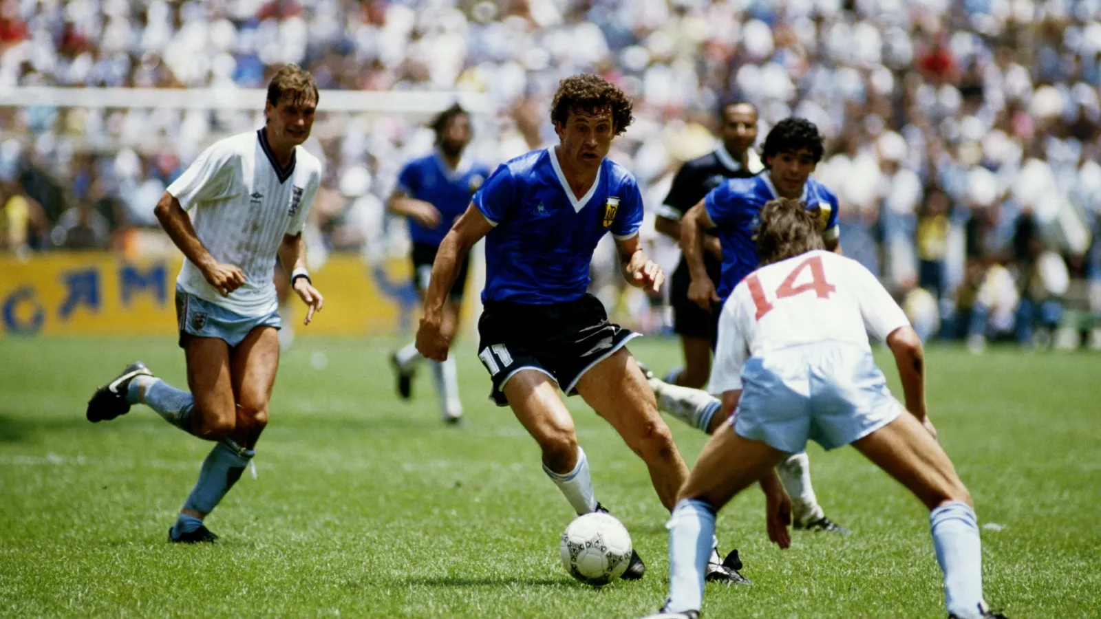 Vldano fue titular ante Inglaterra en aquel verano de México 86: GETTY