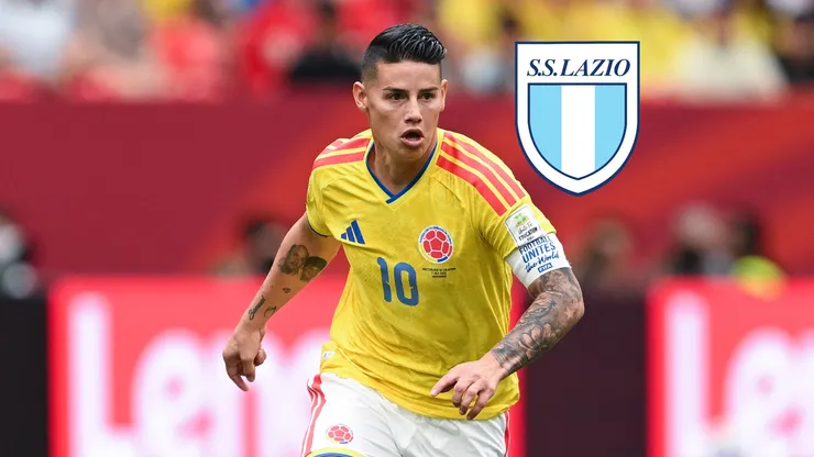 Lazio ya rechazó el fichaje de James Rodríguez en el 2024.