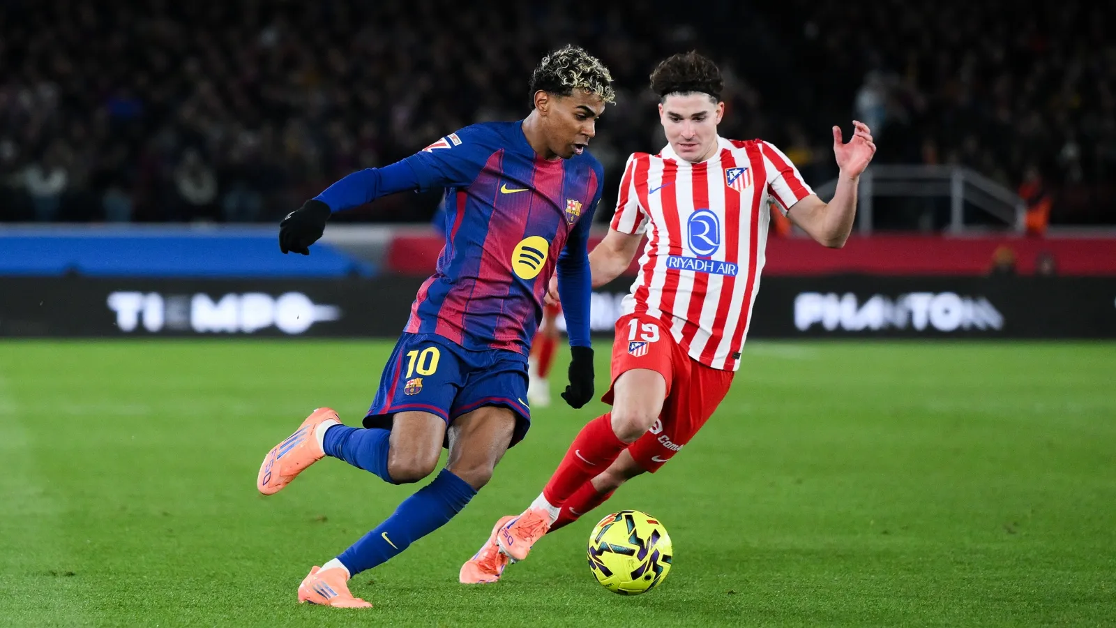 barcelona sigue teninedo a Julián Alvarez como prioridad: GETTY