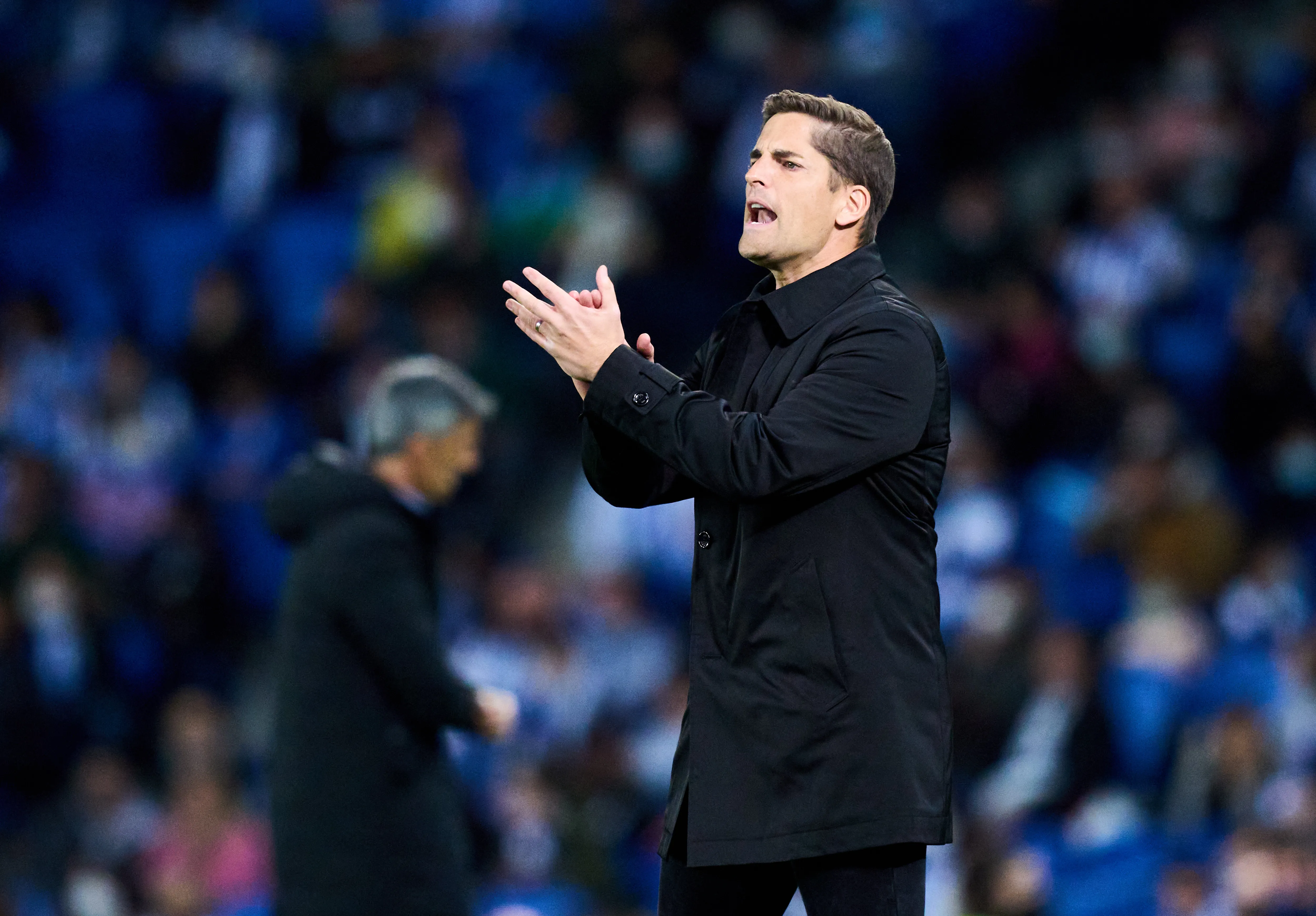 Robert Moreno, entrenador español. Foto: Getty.