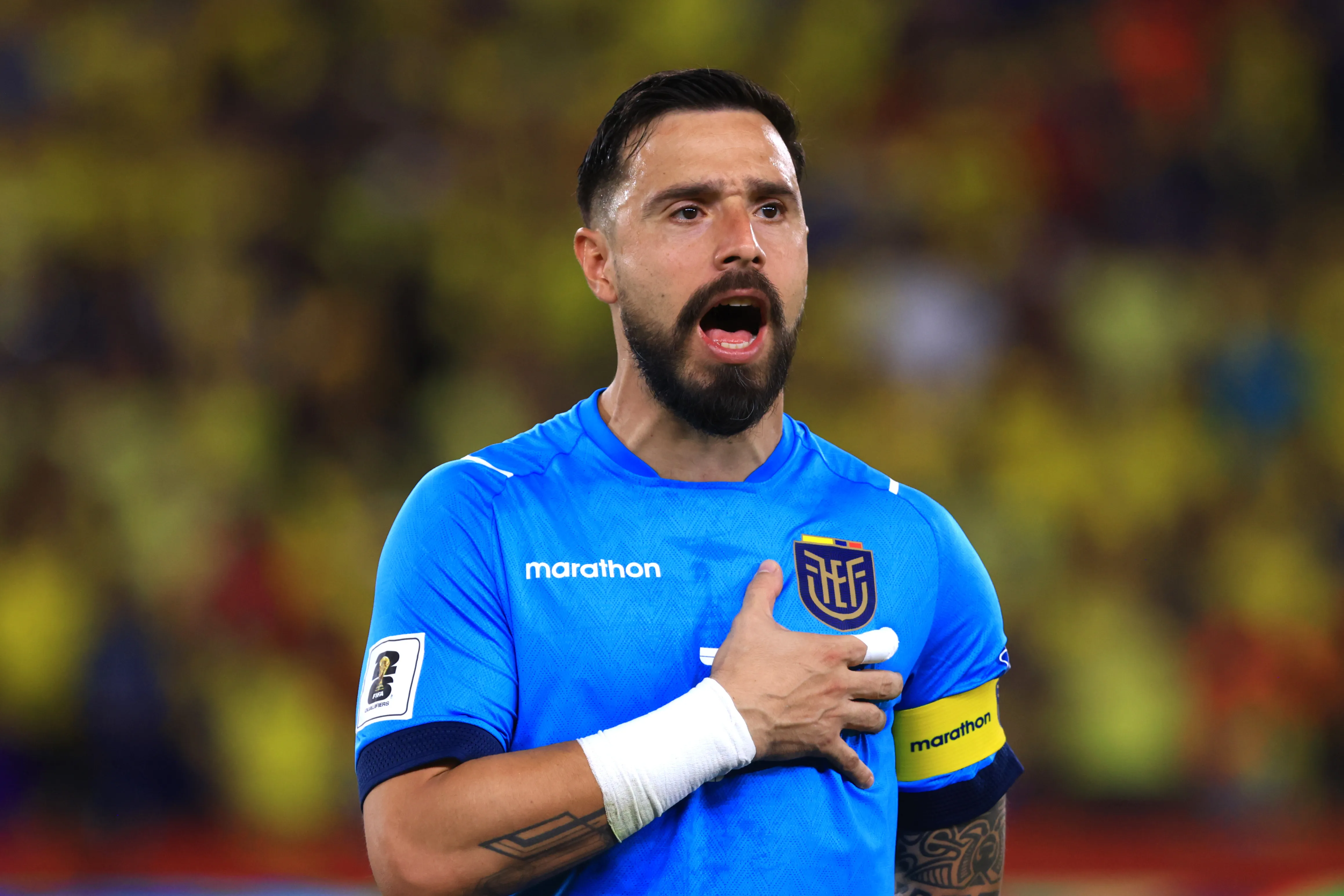 Hernán Galíndez – Selección de Ecuador.