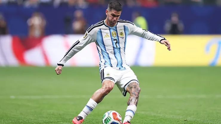 ¡Rodrigo De Paul es suplente ante Inglaterra en el Mundial 2026!