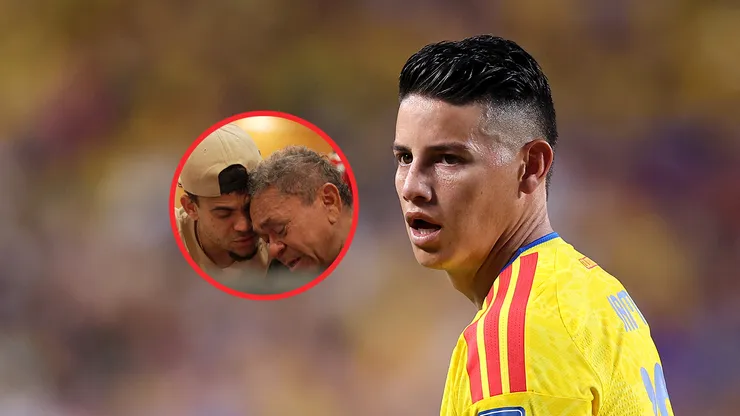 Luis Díaz, Mane Díaz y James Rodríguez.