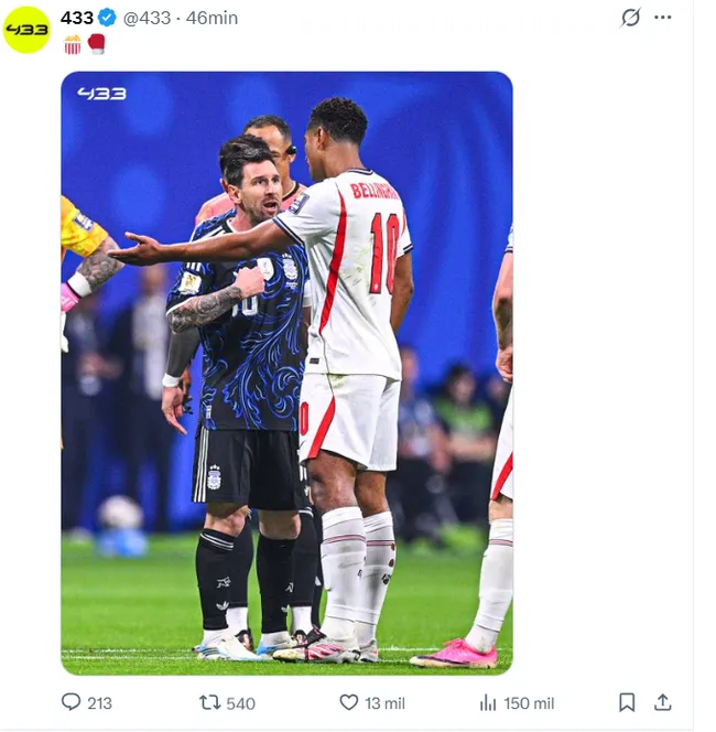 Los mejores memes del partido. (Captura de pantalla)