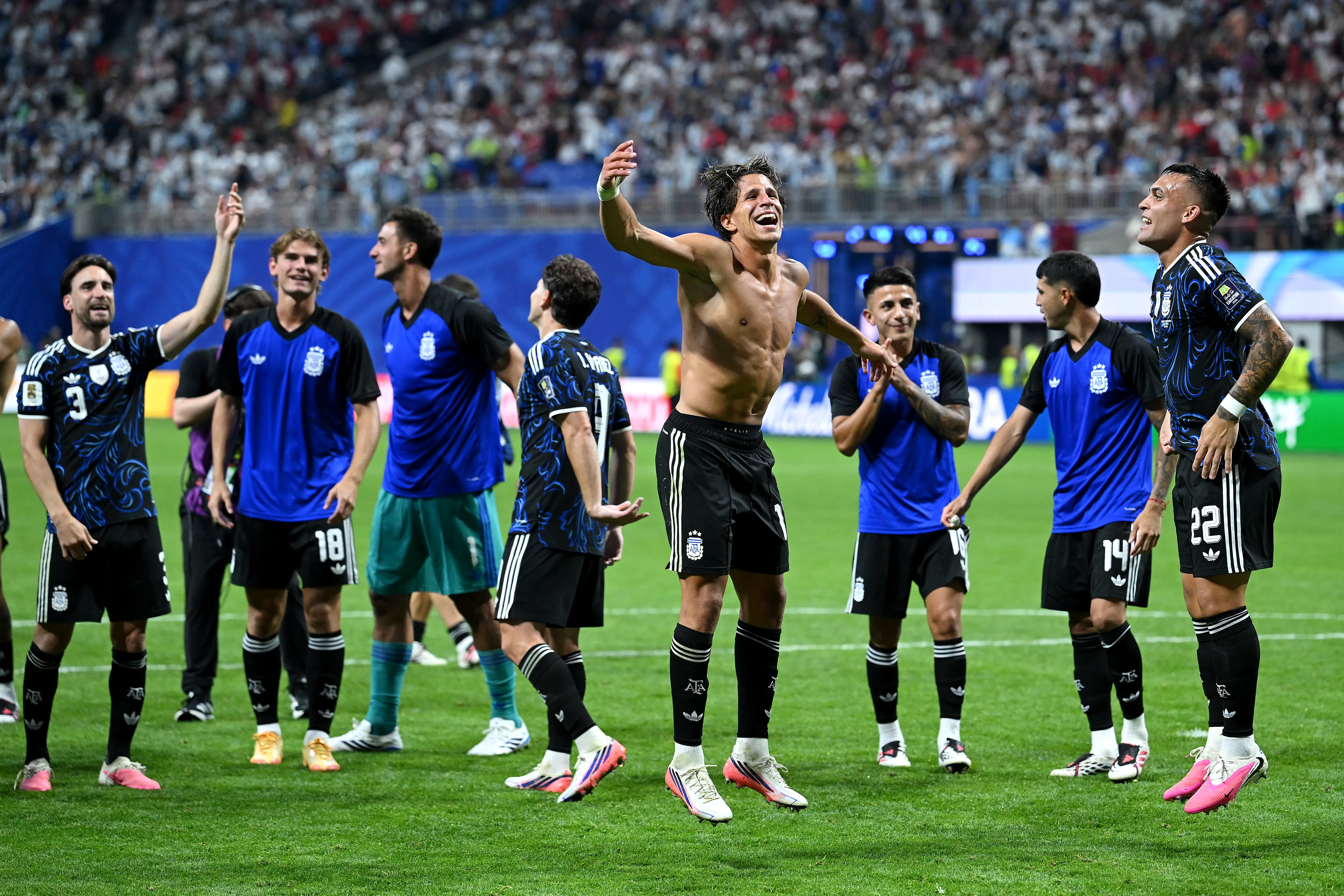 Argentina clasificó al Mundial 2026. Foto: Getty.
