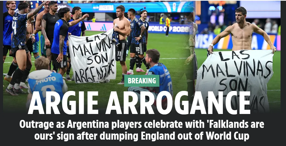 Portada del diario The Sun.