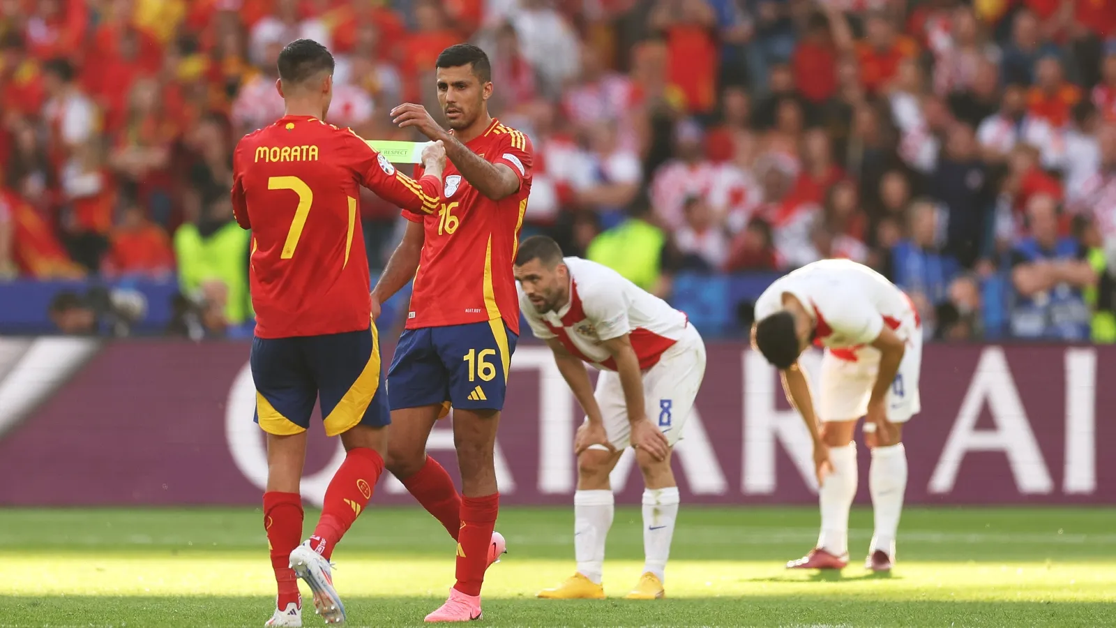 Rodri y Morata ya fueron sancionados por violar normas de comportamiento de FIFA-UEFA: GETTY