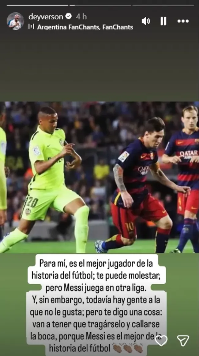 Fuente: @deyverson